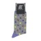 Fashion Pournara Sock in Gray Base with Pacman Colorful