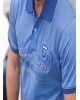 Summer Polo Button Cotton MEANTIME with Embroidery SHORT SLEEVE POLO 