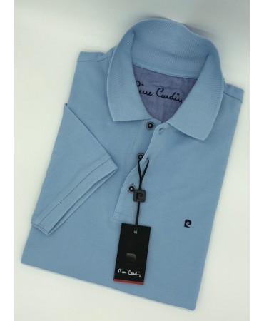 Pierre Cardin Polo Blue Cotton T-Shirt