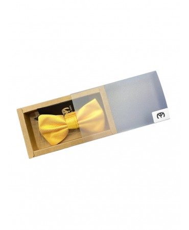 Makis Tselios yellow bow tie for men