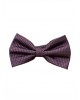 Makis Tselios men's bow tie in purple base and blue micro pattern BOW TIES