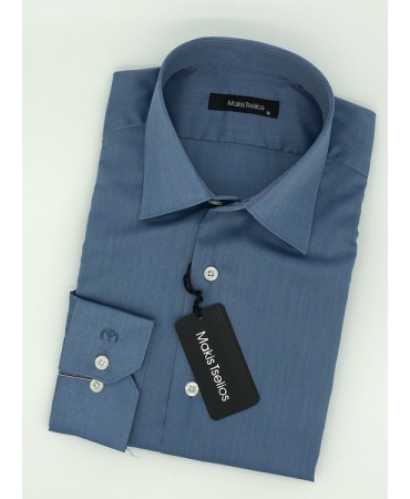 Makis Tselios Raf Shirt in Comfortable Line with Classic Collar