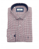 Men's Aslanis men shirts in Miniature Blue with Red OFFERS
