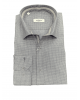 Aslanis men shirt with a small design on a gray base OFFERS