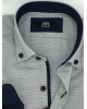 Makis Tselios Shirt Custom Fit Grey Button Down MAKIS TSELIOS SHIRTS