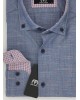 Men's Makis Tselios Cotton Shirt with Button on the Collar OFFERS