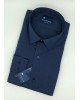 Frank Barrymore Men's Shirt Monochrome Comfortable Line with Classic Collar Blue FRANK BARRYMORE SHIRTS