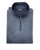 Blouse in a comfortable line with a zipper and raf color POLO ZIP LONG SLEEVE