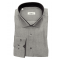 Aslanis shirt in gray design with black trim inside the collar and cuff
