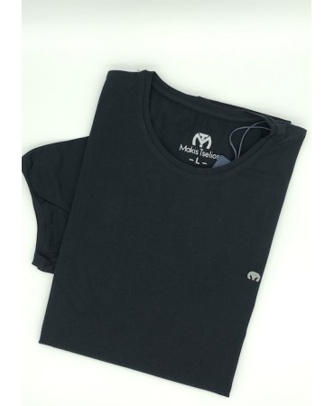 Μπλουζακι Makis Tselios T-shirt μαυρο 100% βαμβακι 