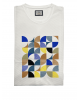 T-shirt cotton t-shirt with special print white side effect T-shirts 