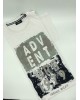 Summer T-shirts with White Pre Cotton Print T-shirts 