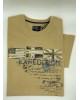 T-shirt Cotton with Blue Green Beige Print T-shirts 