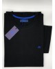 T-shirt Cotton Monochrome Makis Tselios Black T-shirts 