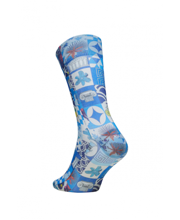 Blue Myth Man Sock Wigglesteps