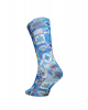 Blue Myth Man Sock Wigglesteps