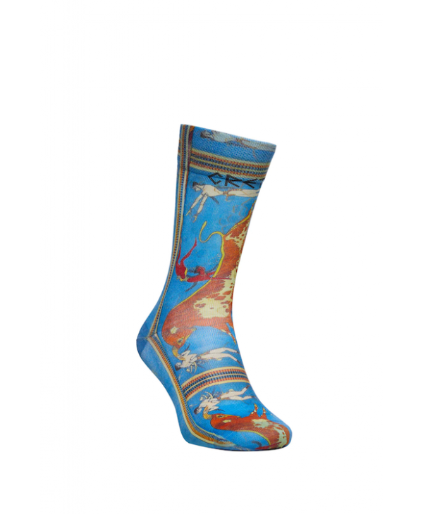 Ανδρικες Καλτσες - Ανδρική κάλτσα με θέμα την Κρήτη  WIGGLESTEPS ΑΝΔΡΙΚΕΣ ΚΑΛΤΣΕΣ