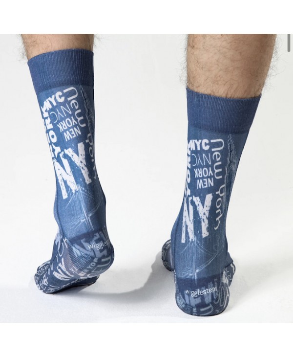 NYC-DENIM Mens Sock  Wigglesteps