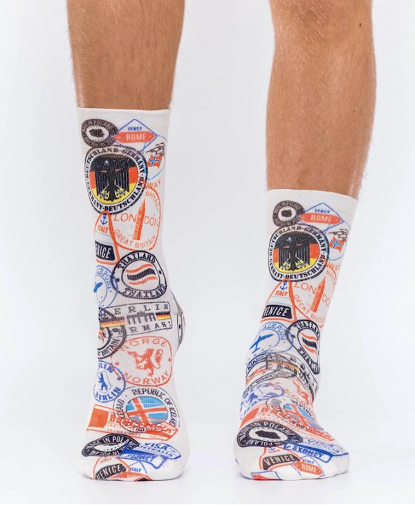 Postmark I Men's Sock Wigglesteps