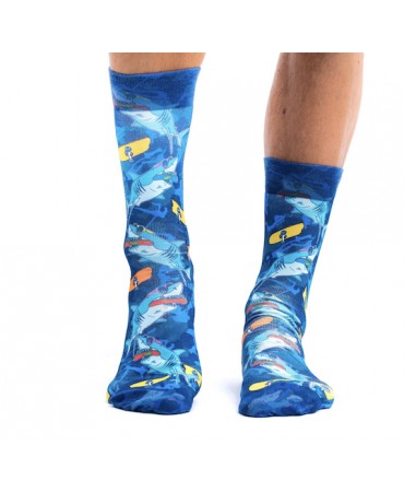 Sporty Shark Men's Sock