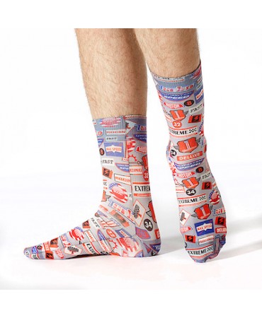 Turbo Man Socks