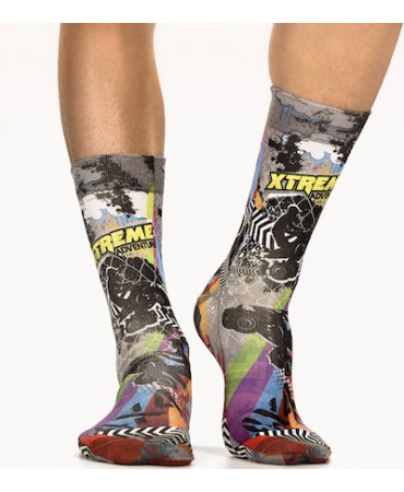 Extreme Adventure Man Socks