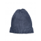 Meantime Men's Cap in Blue Color with Elastic Knitting and Turning at the Finish
