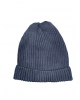 Meantime Men's Cap in Blue Color with Elastic Knitting and Turning at the Finish  MEN'S HATS